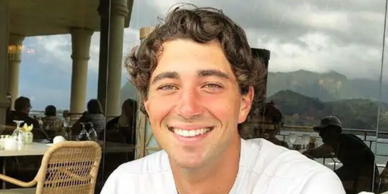 The Bachelorette's Joey Graziadei smiling