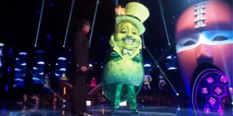 Le chanteur masqué : prédiction et indices de l'identité des cornichons