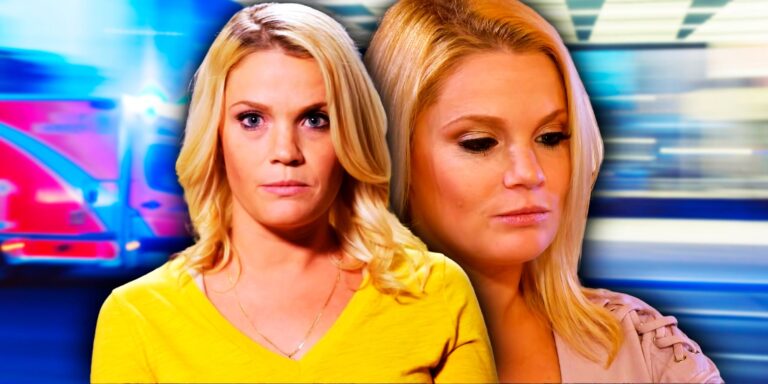 Ashley Martson, fiancée de 90 jours, montre sa bague après s'être fiancée à son petit ami Joseph