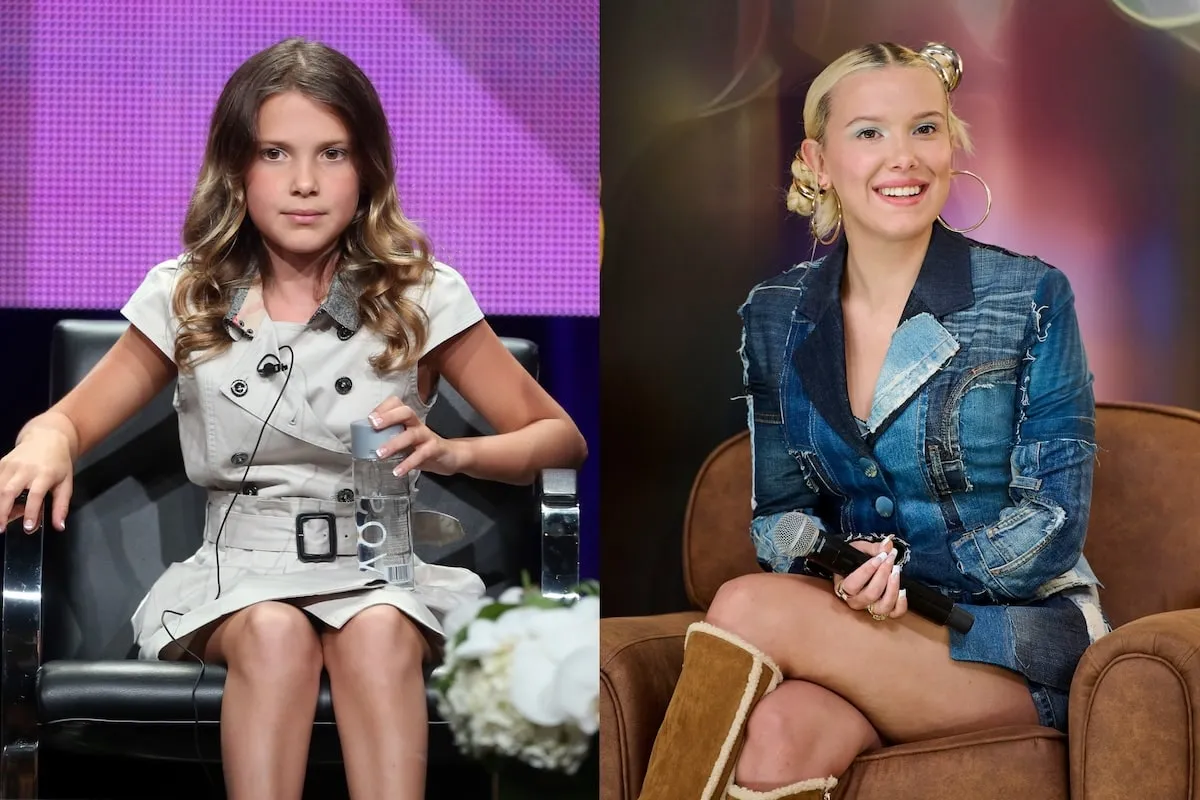 Photos côte à côte de Millie Bobby Brown en 2014 et 2025