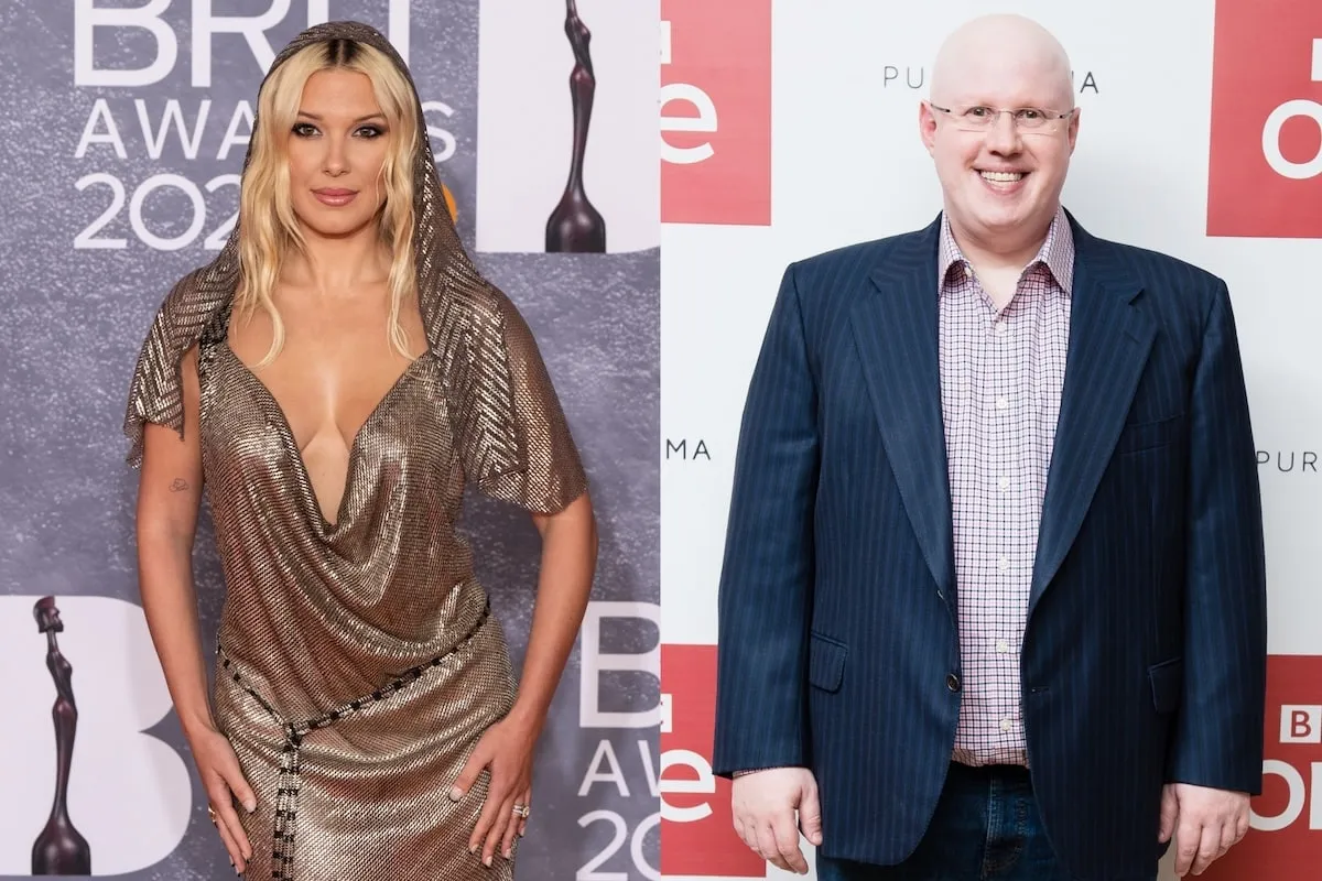 Photos côte à côte de Millie Bobby Brown et Matt Lucas, tous deux souriant sur des tapis rouges