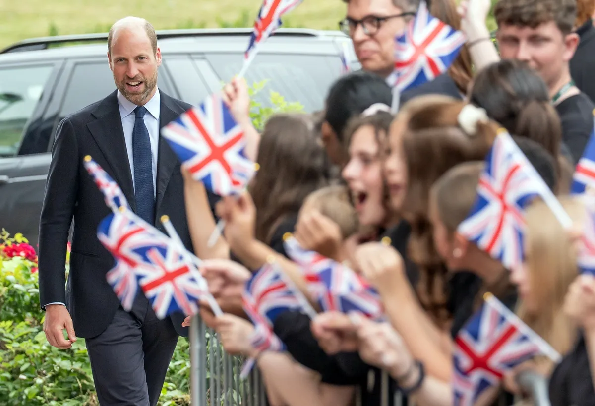 Heckler lance une attaque à la bouche grossière au prince William pour son aversion pour le prince Harry
