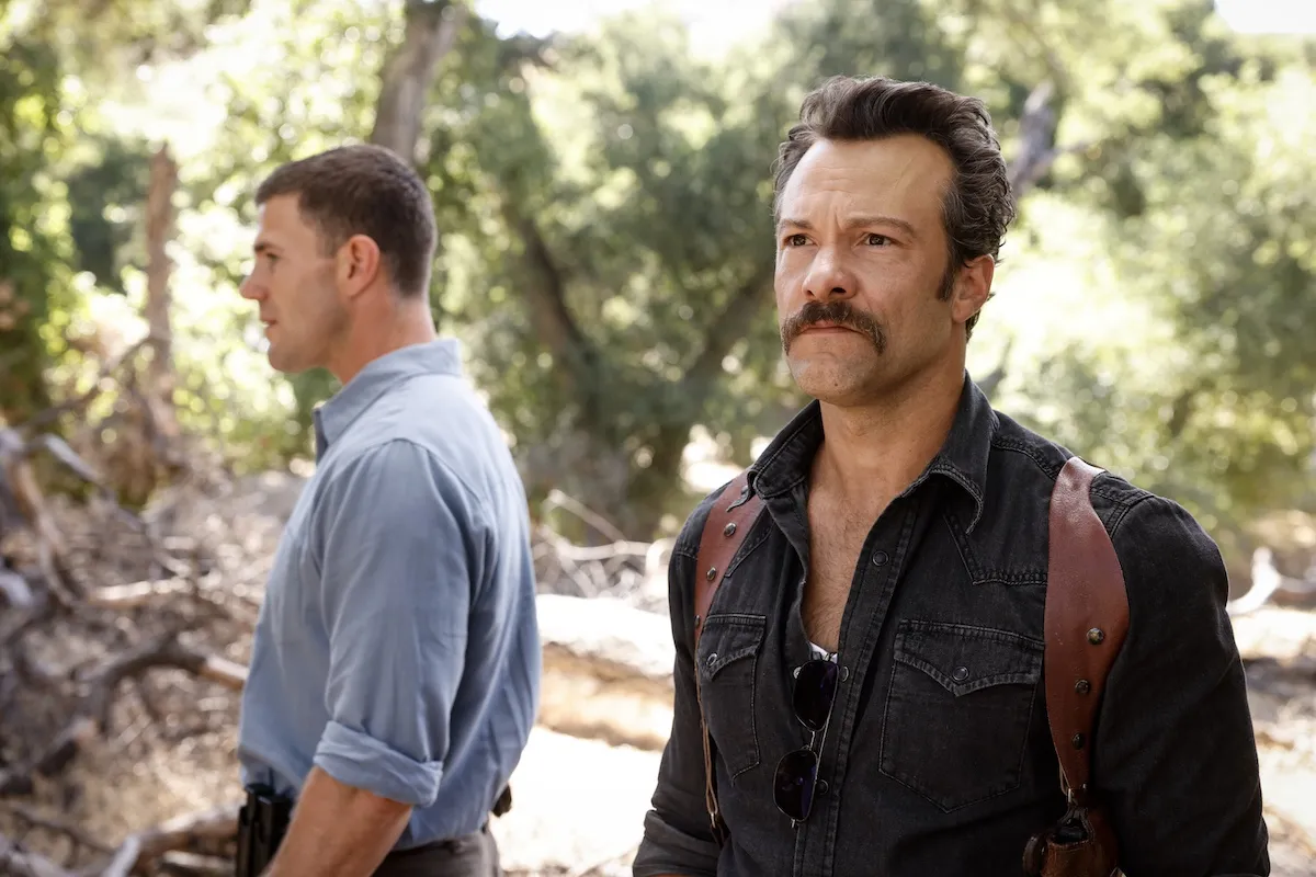 Gibbs and Franks dans la première saison 2 de la saison 2 «NCIS: Origins»