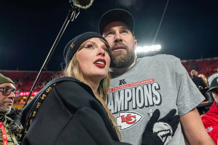 À l'intérieur de Travis Kelce et Taylor Swift, le tournage de Taylor Swift - et sa cure de jouvence dans la cour