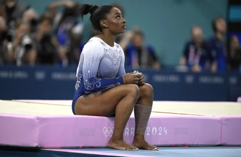 Simone Biles est `` absolument '' ne fait pas avec la gymnastique, indique aux Jeux olympiques d'été 2028