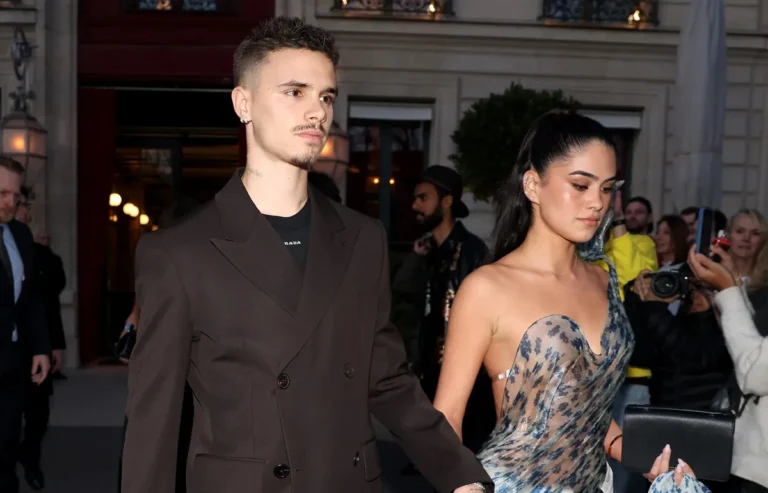La petite amie de Romeo Beckham a également été au centre d'une querelle de famille Beckham