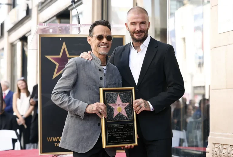 David Beckham envoie un message à Marc Anthony après les révélations explosives du mariage de Brooklyn Beckham
