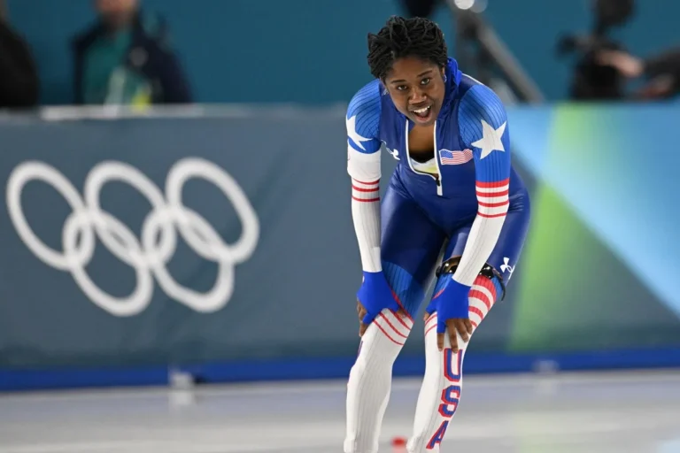 La médaillée d'or olympique Erin Jackson a modifié son régime alimentaire pour éliminer ses problèmes de dos