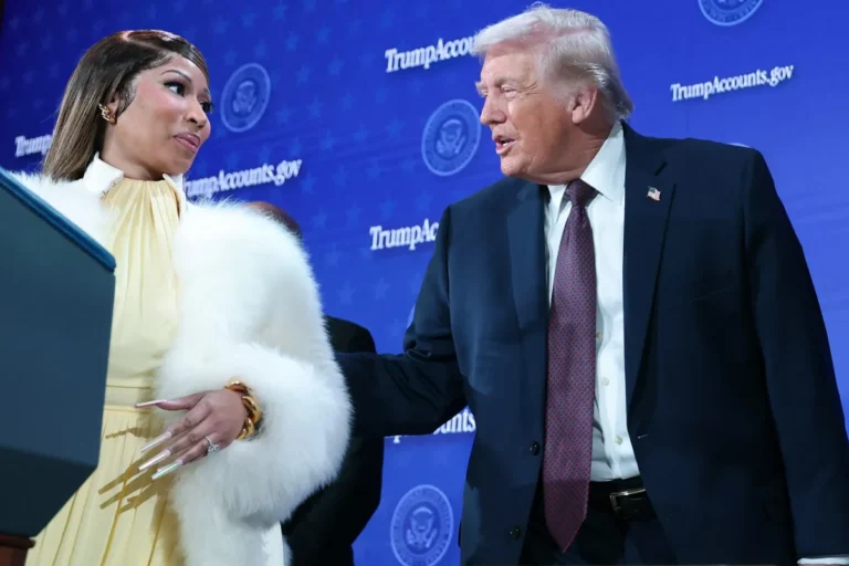 Nicki Minaj a un jour qualifié Donald Trump de « puéril » et a déclaré que c'était « évident » pourquoi les gens ne l'aimaient pas