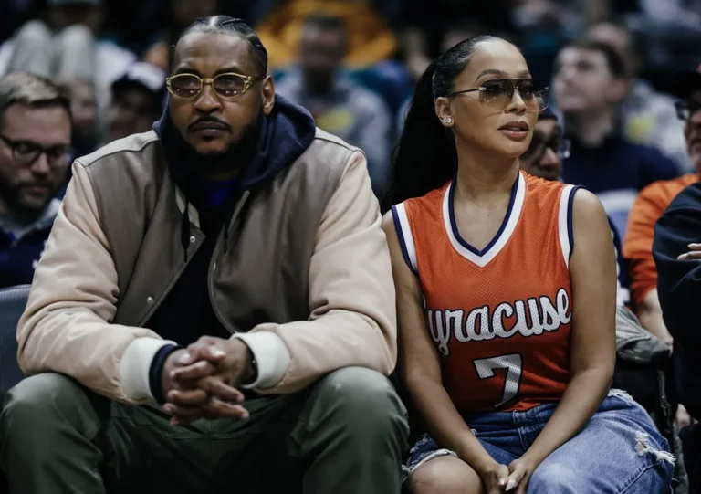 Carmelo Anthony explique comment lui et La La ont fait fonctionner la coparentalité pour leur fils et s'il se remariera un jour