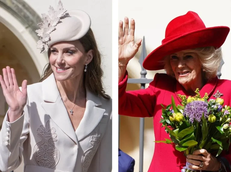 Comment la reine Camilla et Kate ont « inversé les rôles » lors de la sortie de Pâques