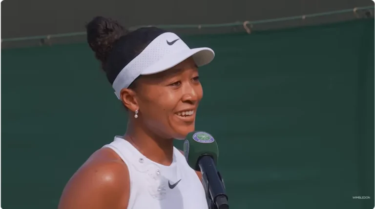 Naomi Osaka impressionne avec un autre « moment de défilé couture » à Wimbledon