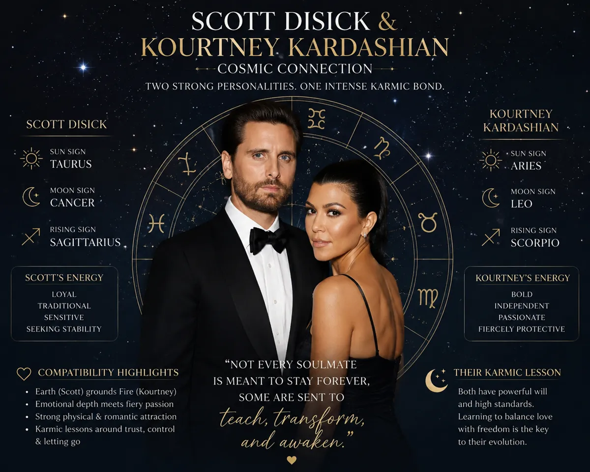 La compatibilité astrologique de Scott Disick et Kourtney Kardashian 