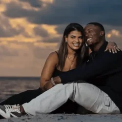 Tout sur l&rsquo;épouse du receveur des commandants de Washington Terry McLaurin, Caitlin Winfrey et leur somptueux mariage sur la plage