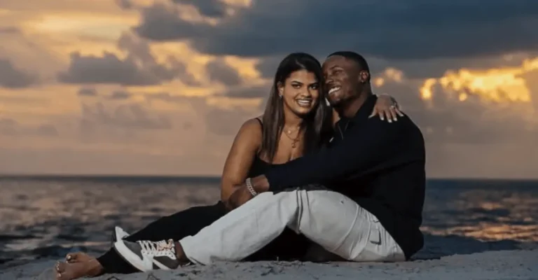 Tout sur l'épouse du receveur des commandants de Washington Terry McLaurin, Caitlin Winfrey et leur somptueux mariage sur la plage